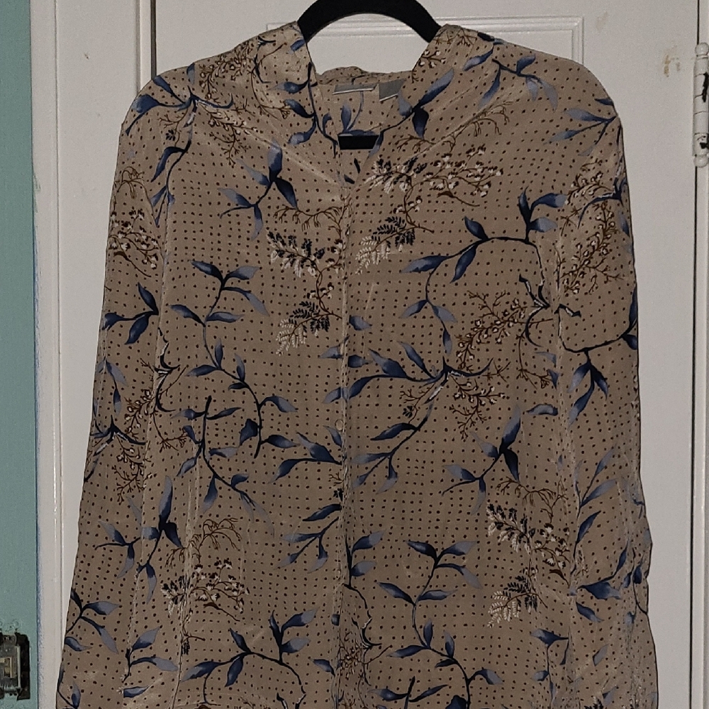 Floral Sheer Blouse
